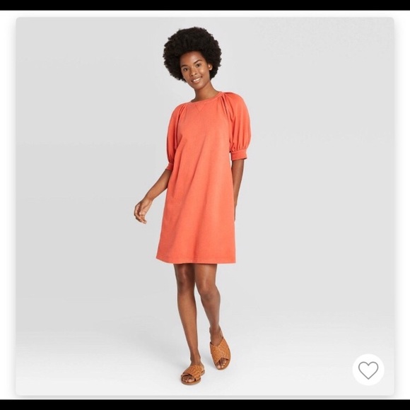 Short Sleeve Sweatshirt Dress Xl 